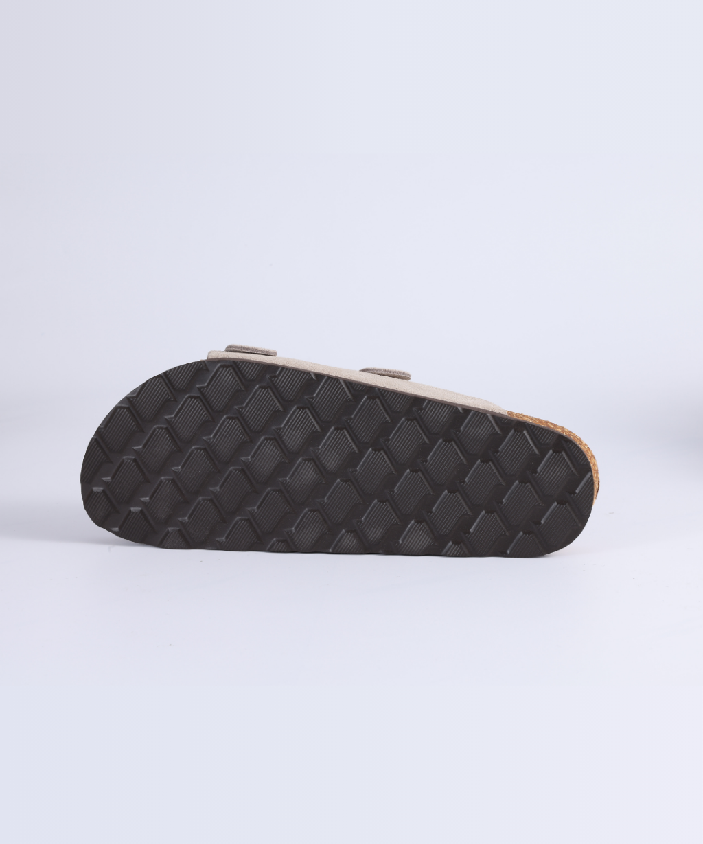 Premium Genuine Suede Sandals by Qomfort